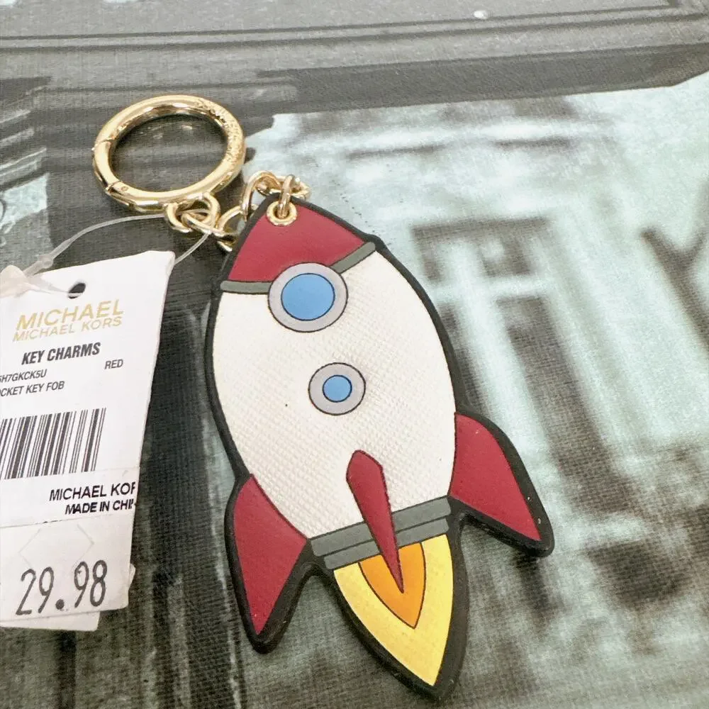 Michael Kors Rocket Key Fob Bag Charm, Style 35H7GKCK5U